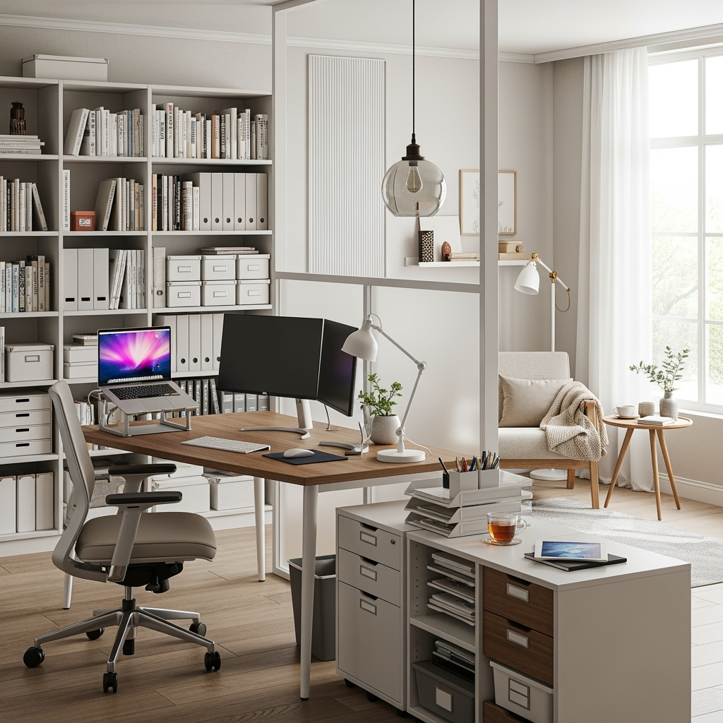 Professional Boundaries: Storage Solutions for Remote Work Success in Shared Living Spaces