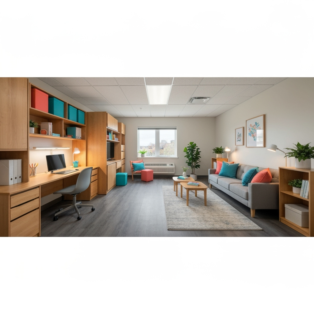 Multipurpose Magic: Creating Dual-Function Spaces in Your College Living Area