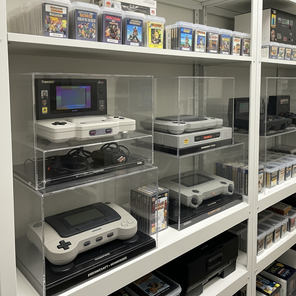 Retro Gaming Glory: Climate-Controlled Storage Solutions for Vintage Video Game Collections