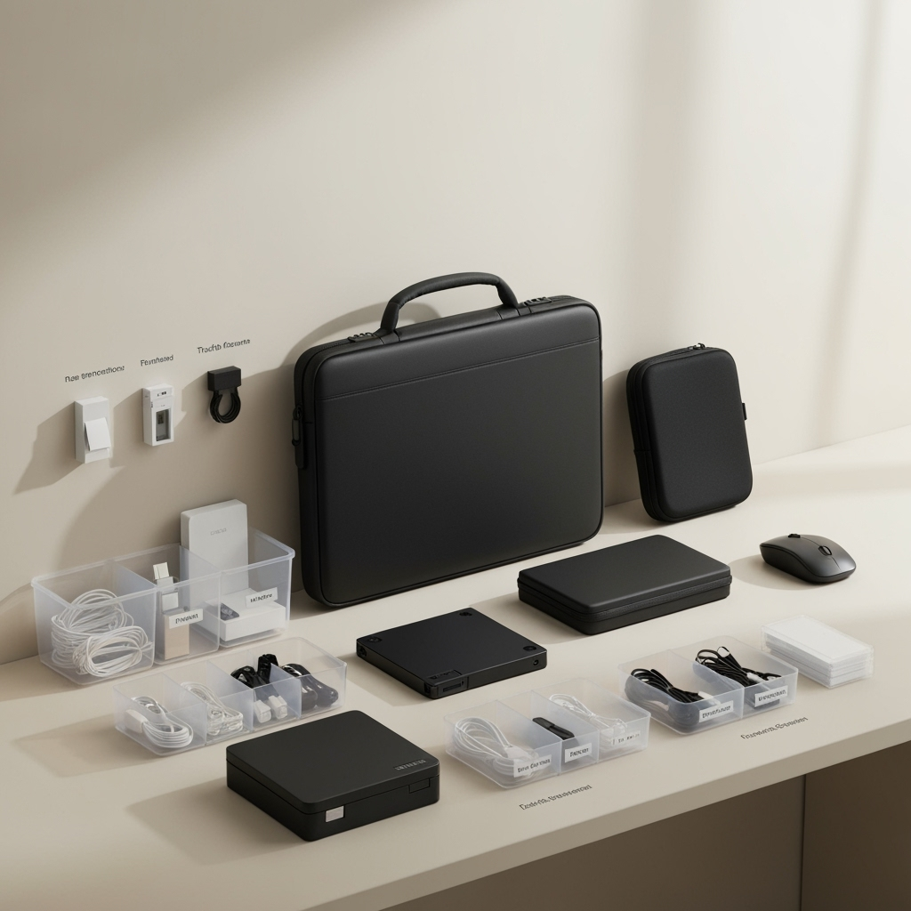 Professional storage system for tech equipment organization