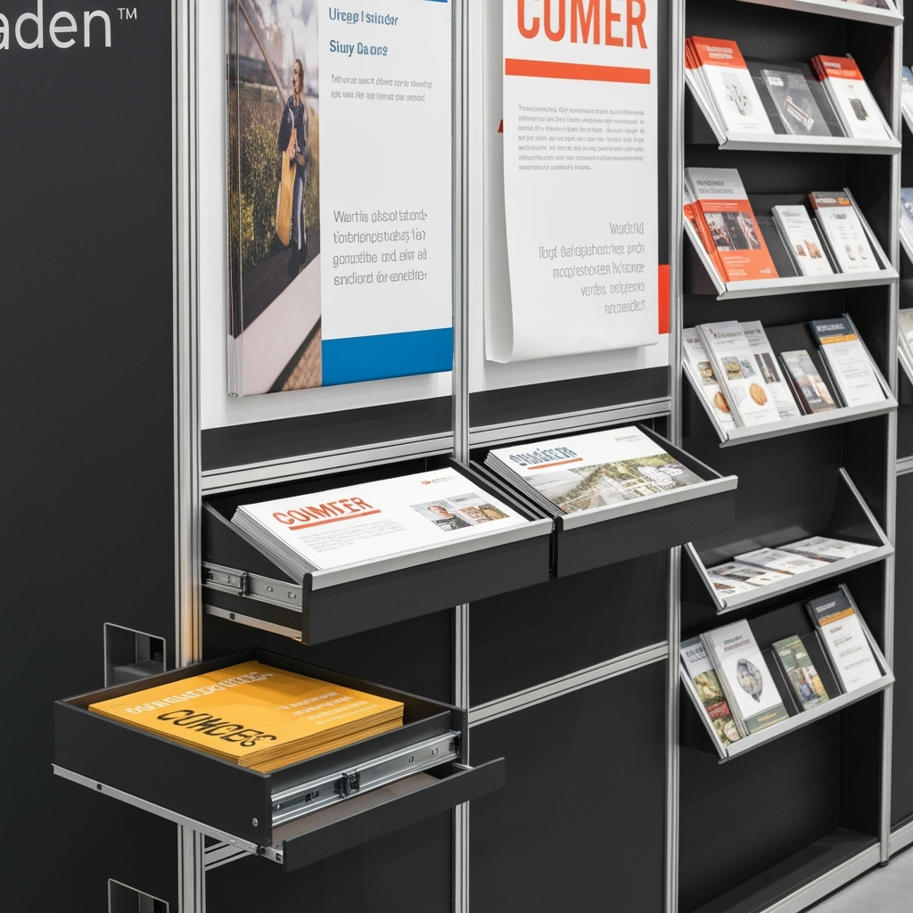 Storage solutions for trade show materials