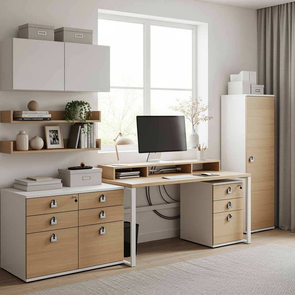 Family-Friendly Home Office Storage: Creating a Professional Space in a Kid-Filled Home