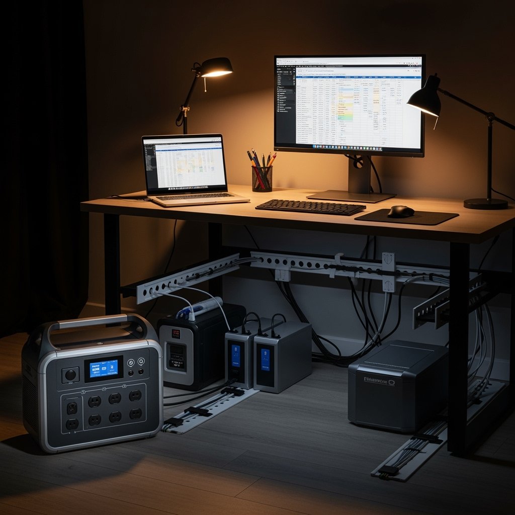 Power Outage Productivity: Essential Storage Solutions for Remote Workers