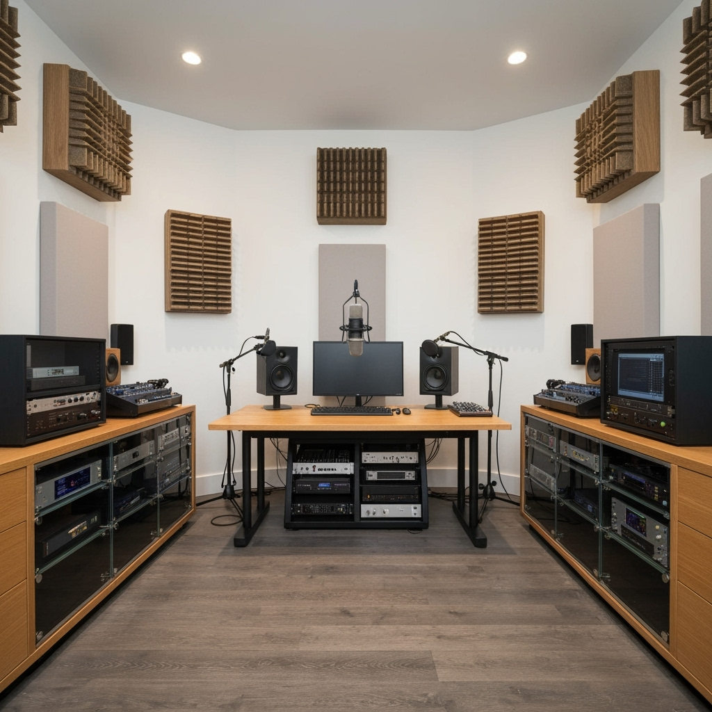 Sound Success: Storage Solutions for Home Office Acoustic Equipment and Materials