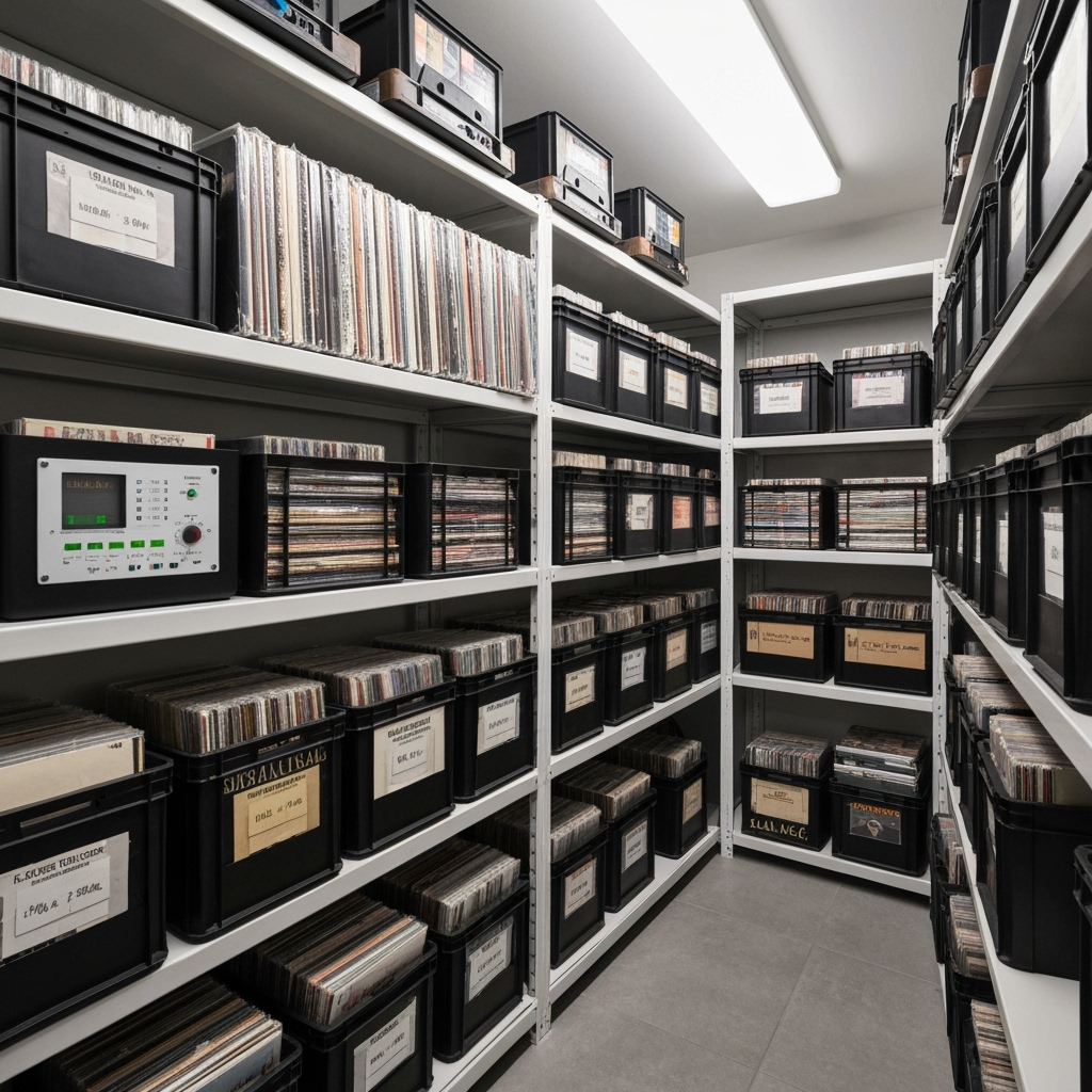 Vintage Media Storage: Expert Guide to Preserving Vinyl Records, Film, and Audio Collections