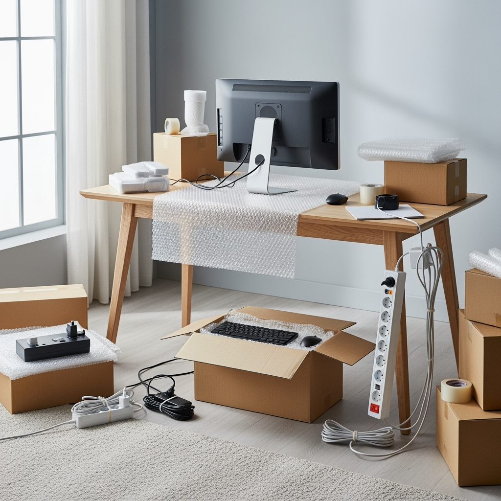 Power-Smart Remote Work: Essential Storage Guide for Tech Equipment During Bathroom Renovations