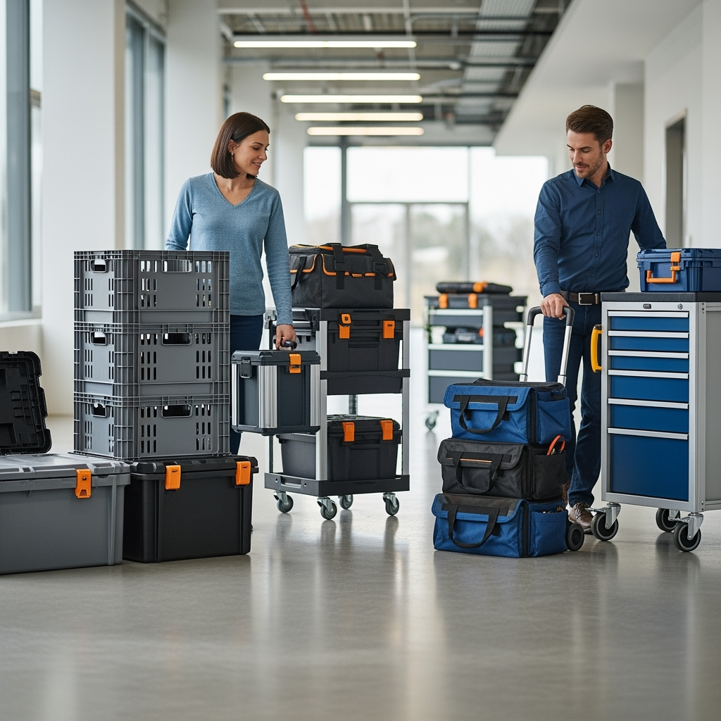 Professional equipment storage solutions for hybrid workers