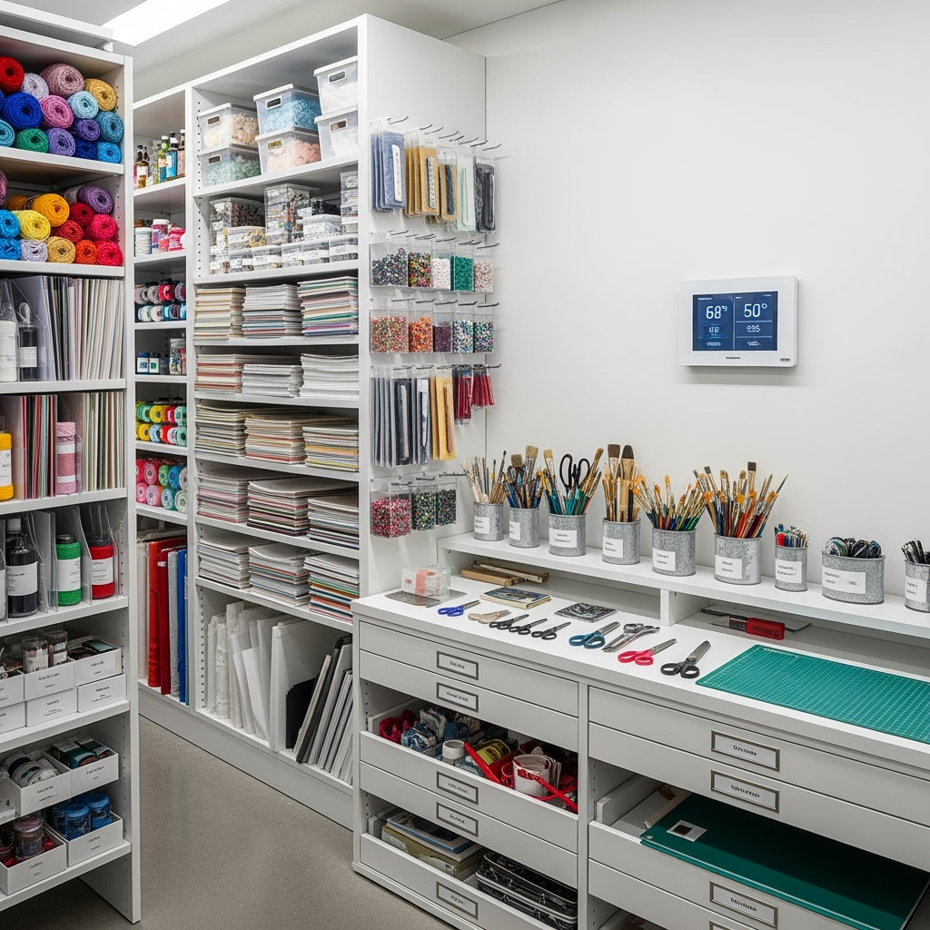 Craft Supply Temperature Control: Expert Guide to Preserving Creative Materials During Storage