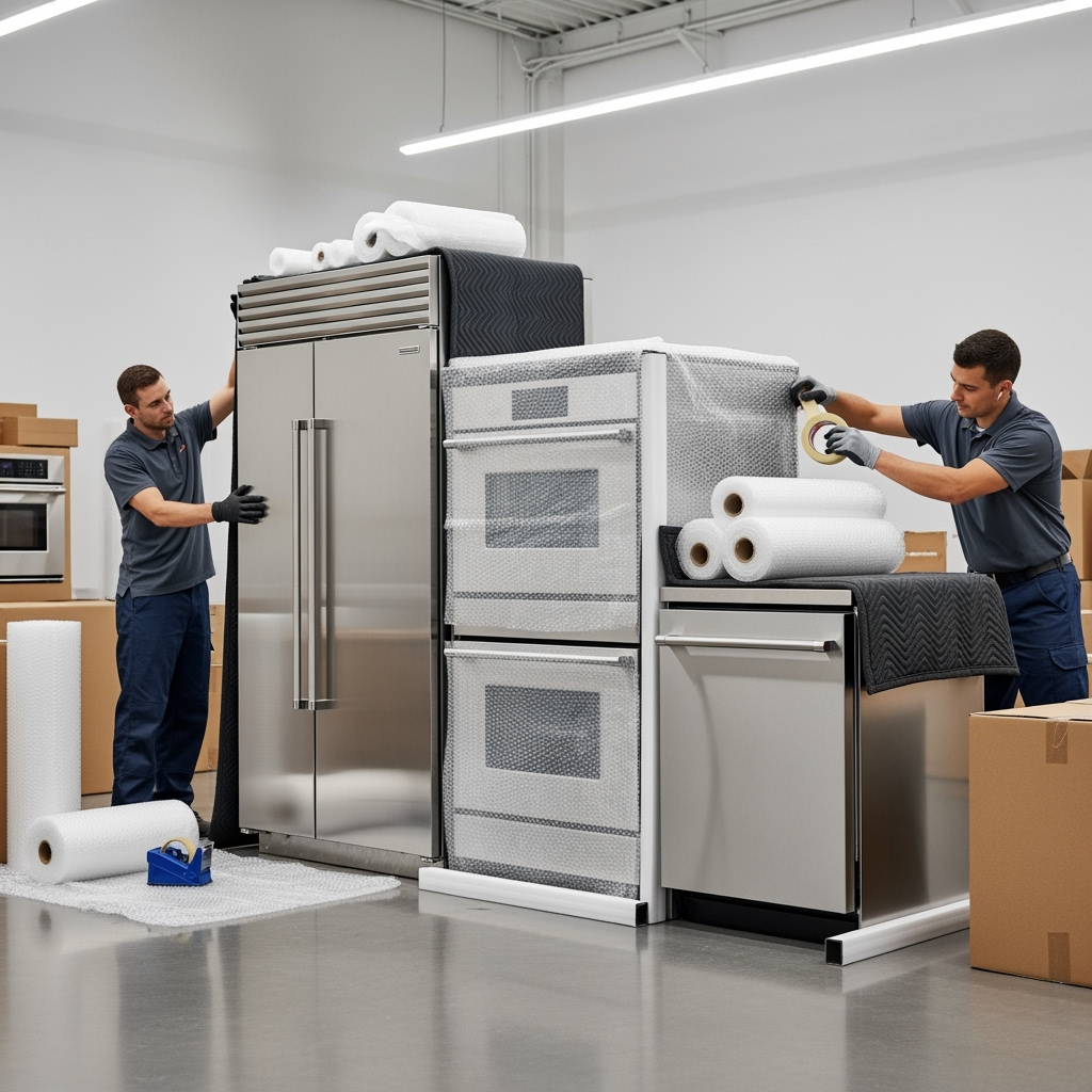 Luxury Kitchen Appliance Storage: Protecting Your Investment During Renovation