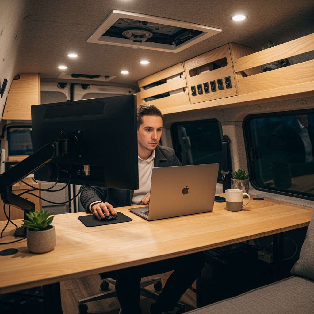 Work-From-Vehicle Success: Essential Storage Solutions for Mobile Remote Workers