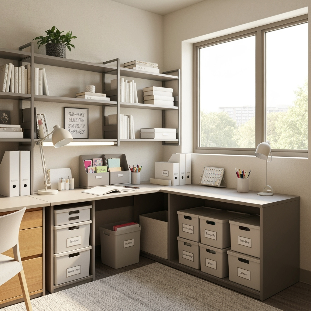 Midterm Storage Strategies: Creating a Clutter-Free Study Haven in Your Dorm