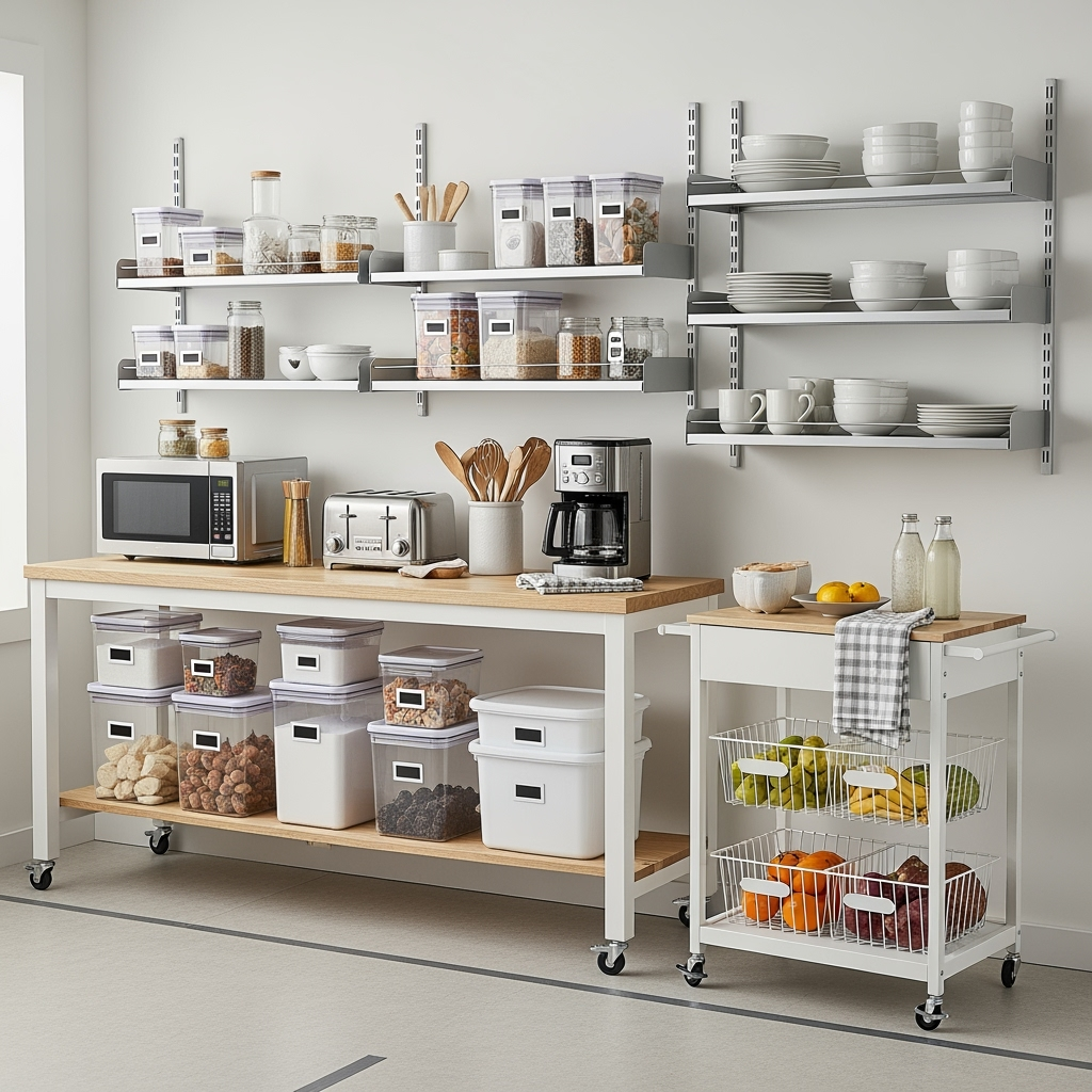 Smart Kitchen Storage Solutions: Your Guide to Maintaining Functionality During Major Renovations