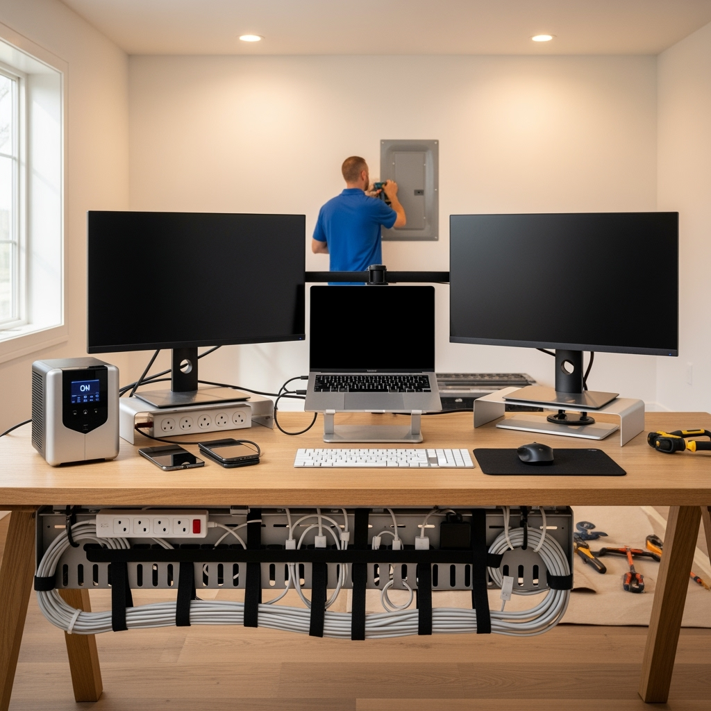 Grid Upgrade Guide: Essential Tech Storage During Home Electrical Updates
