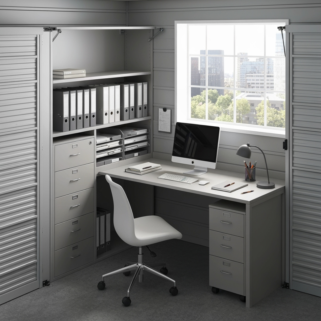 Creating Your Perfect Remote Work Hub: How to Turn a Storage Unit into a Productive Workspace