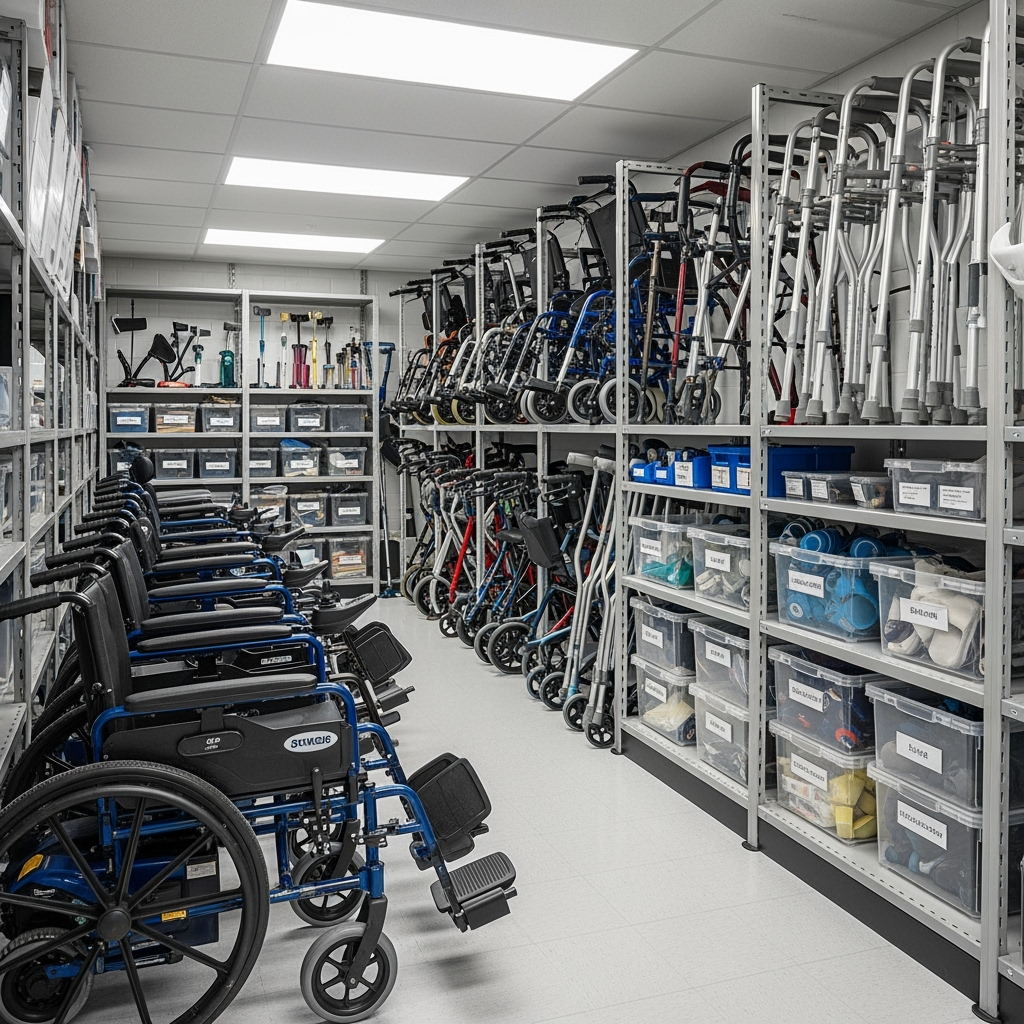 Accessibility Equipment Storage: Essential Guide to Managing Medical Devices During Transitions