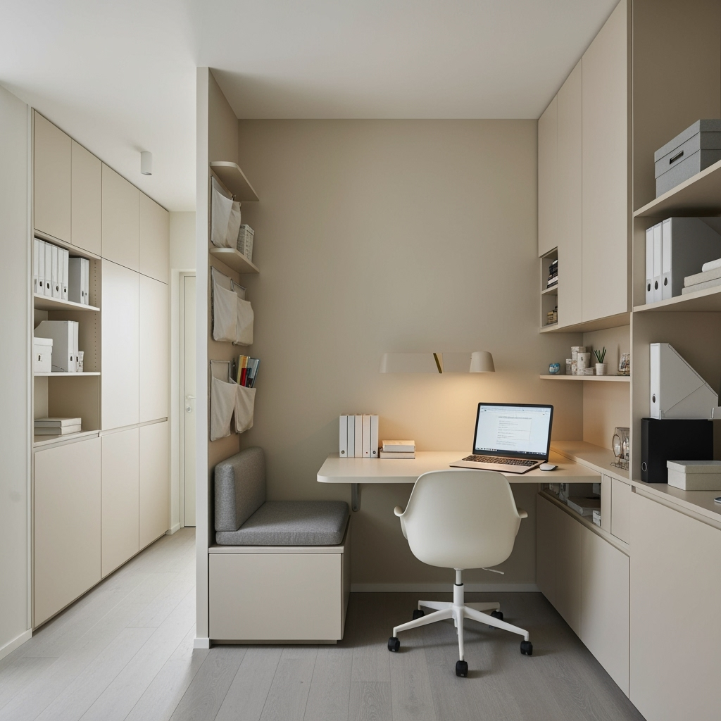 Micro-Apartment Magic: Creating a Flexible Work-Life Space Under 400 Square Feet