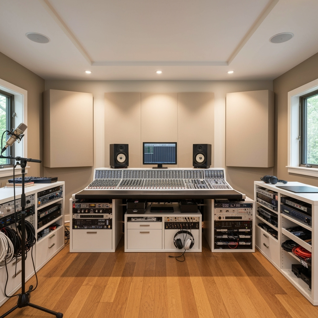 Professional Home Studio Storage: Expert Guide to Organizing Your Recording Space