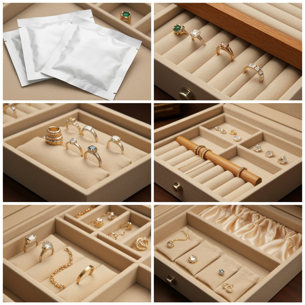 Proper jewelry storage techniques and organization systems