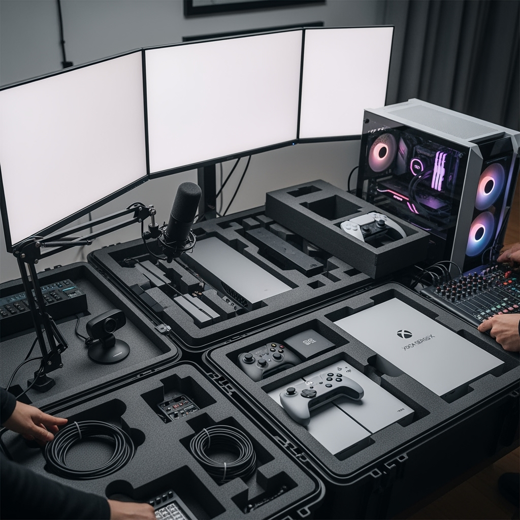 Smart Power Protection: Essential Storage Guide for Home Gaming and Streaming Setup During Bathroom Renovation