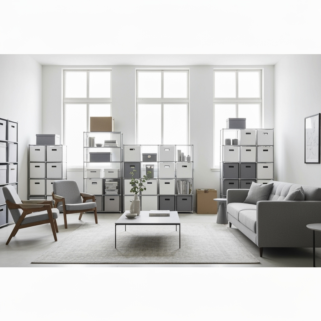 Temporary Living Space Success: Storage Solutions During Home Renovation