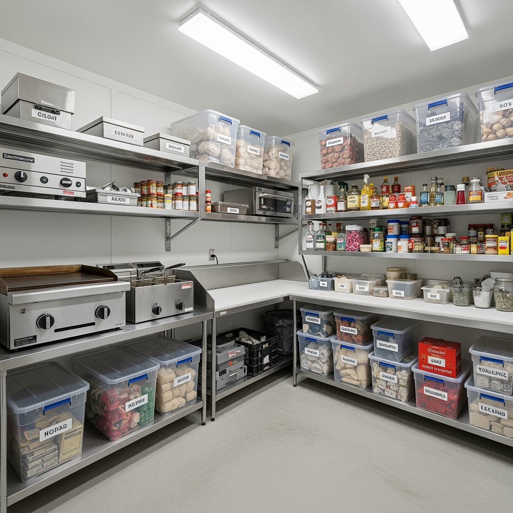 Food Truck Storage Essentials: Maximizing Space for Your Mobile Restaurant Success