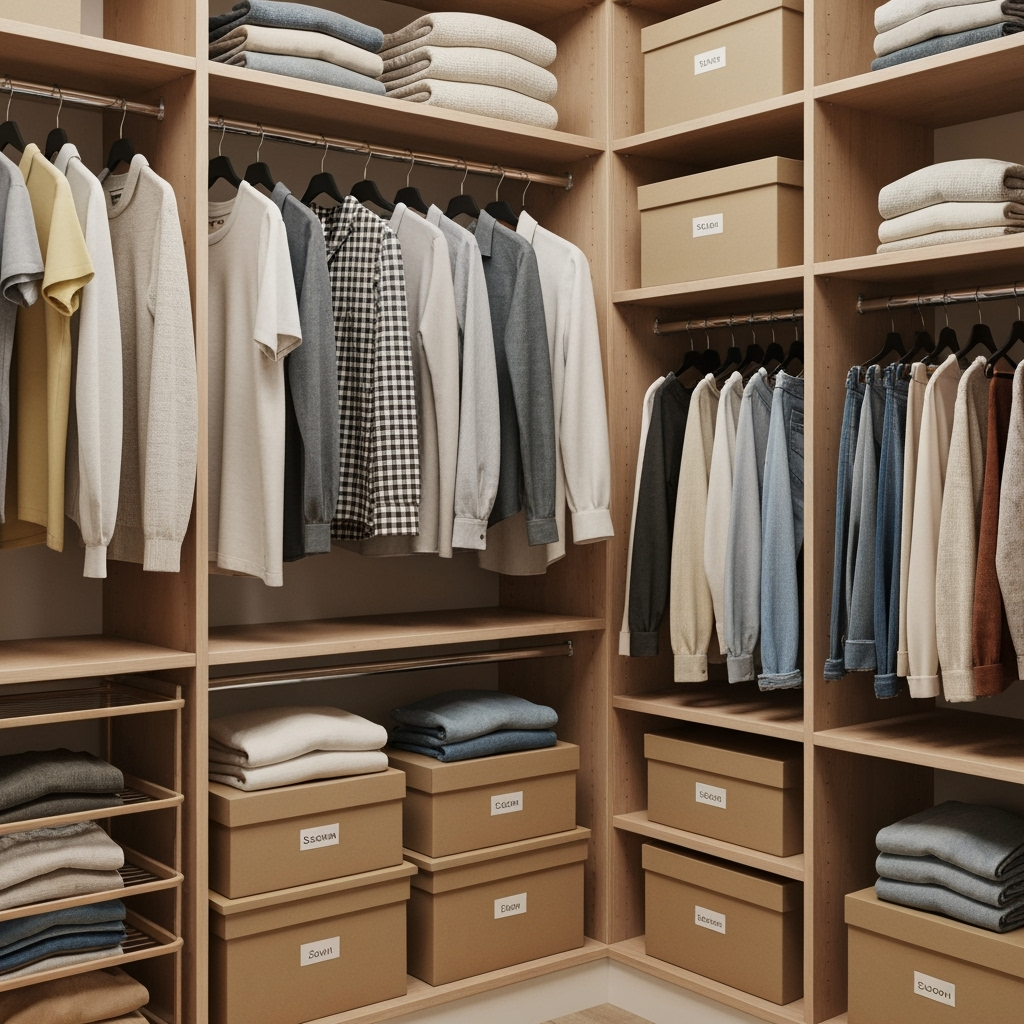 Smart Closet Rotation: Seasonal Storage Strategies for Year-Round Organization