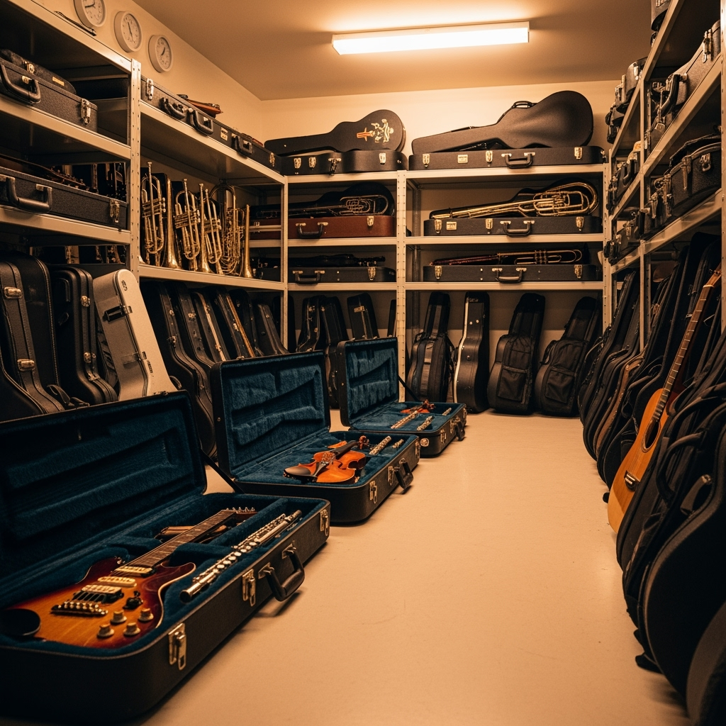 Professional Instrument Storage: Protecting Musical Equipment During Home Renovation