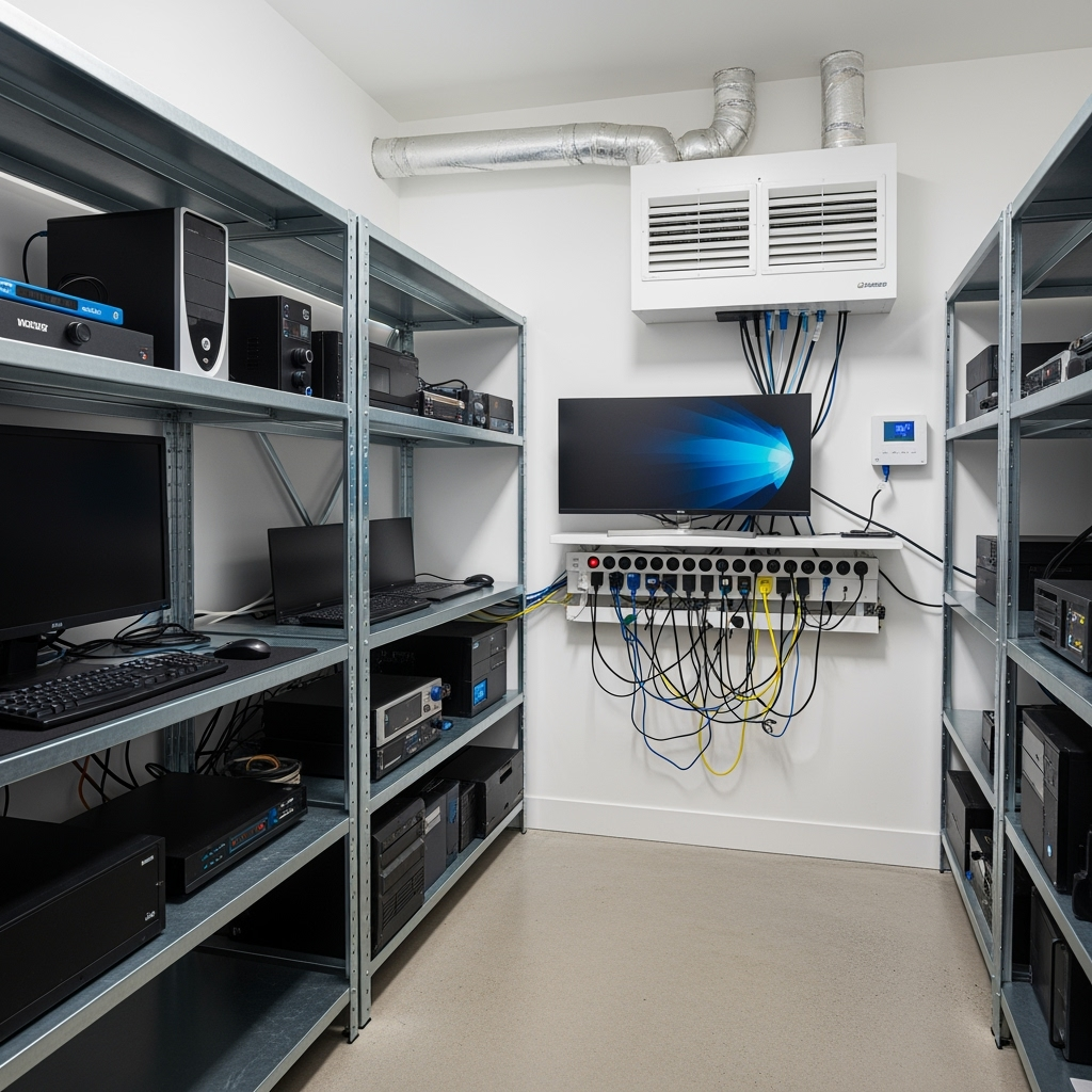 Power-Smart Storage: The Ultimate Protection Guide for Remote Work Equipment During Bathroom Renovations