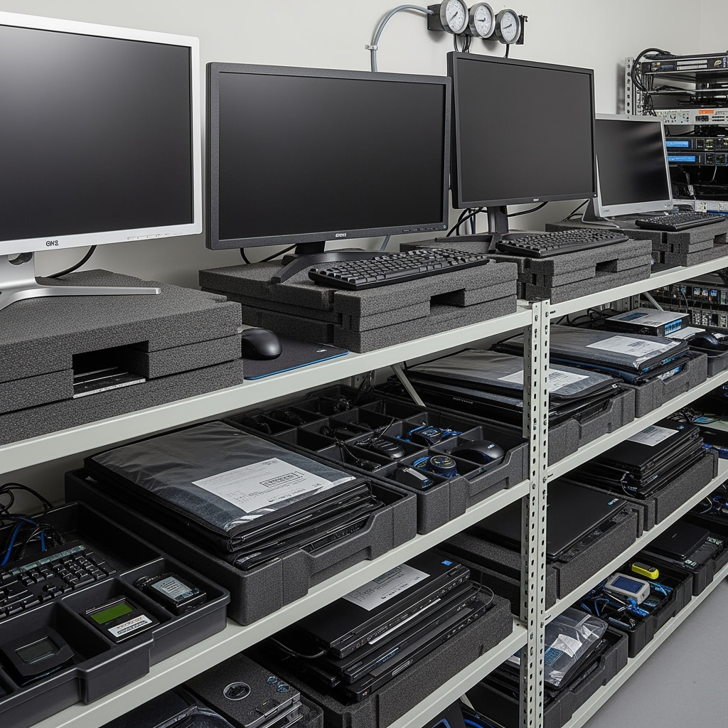 Tech-Smart Storage: Protecting Your Remote Work Equipment During Bathroom Renovation