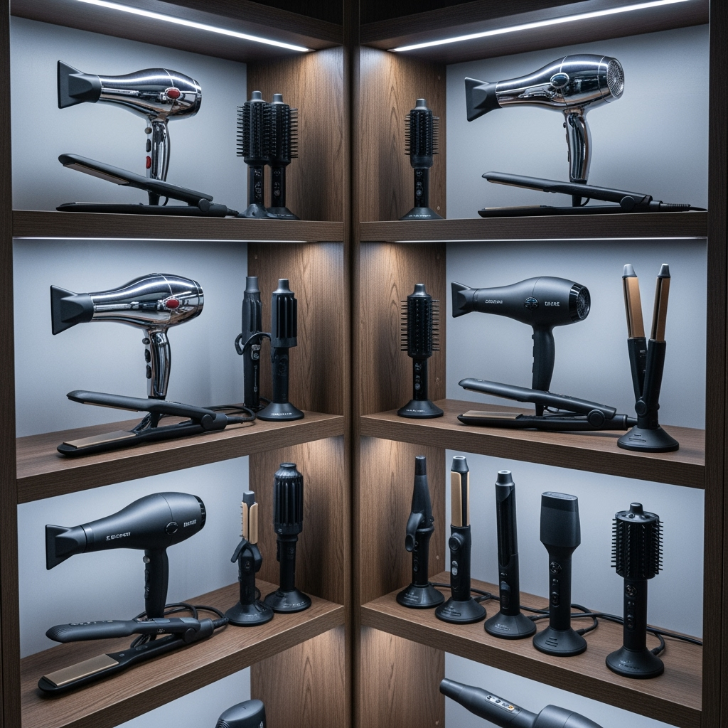 Heat Tool Haven: Protecting Your Professional Hair Styling Equipment During Bathroom Renovation
