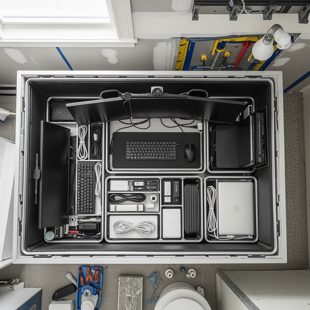 Remote Work Equipment Protection Guide: Expert Solutions for Bathroom Renovation Success