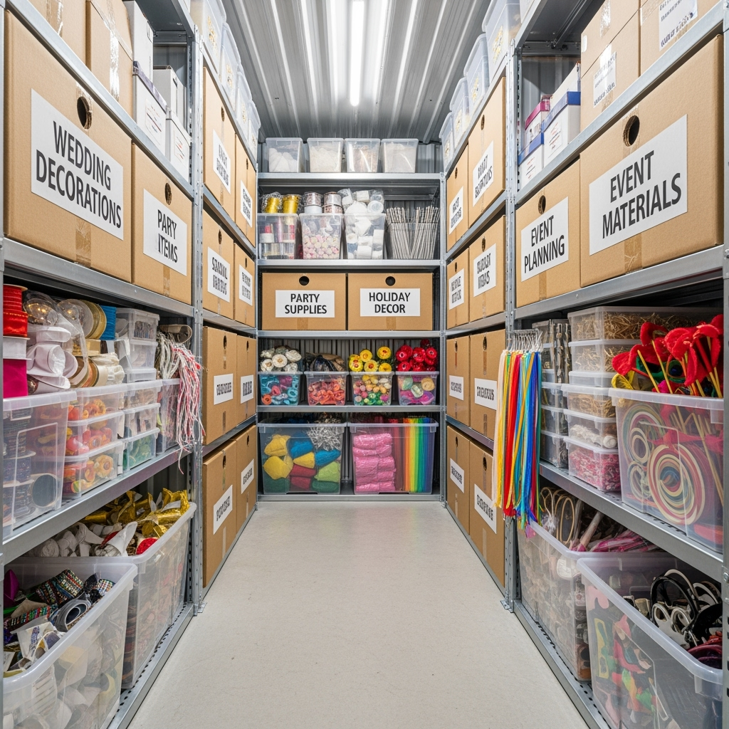 Event Planner Storage Guide: Maximizing Space and Organization for Professional Success