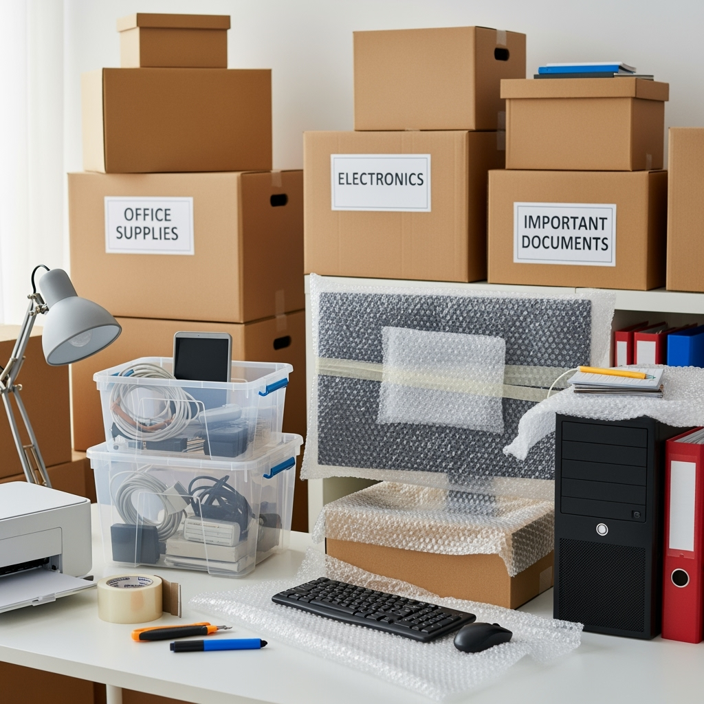 Work Without Disruption: Strategic Storage Solutions for Moving Your Home Office