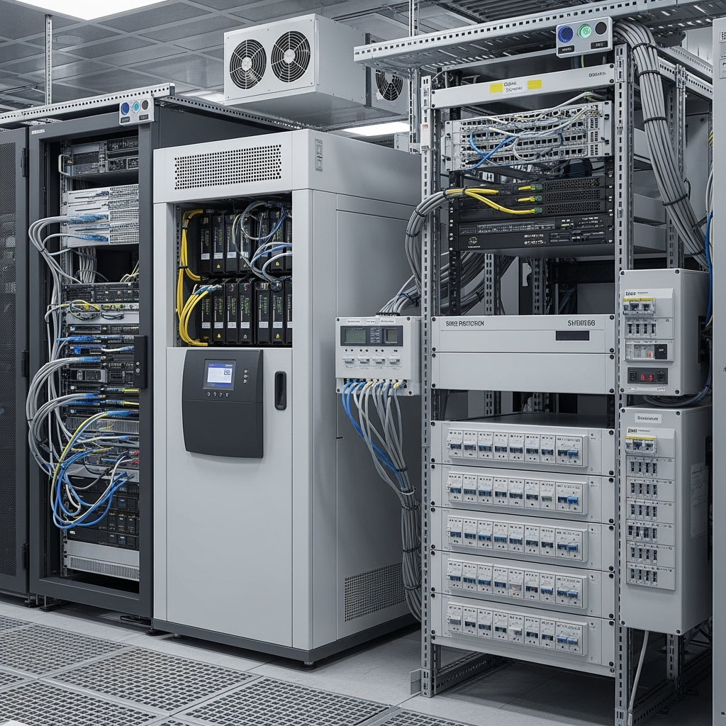 Power backup system and surge protection setup