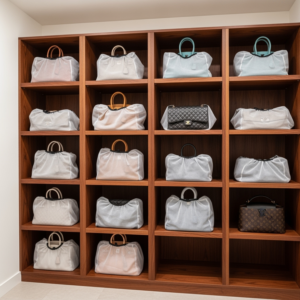 Designer Handbag Haven: Expert Guide to Climate-Controlled Storage During Bathroom Renovation